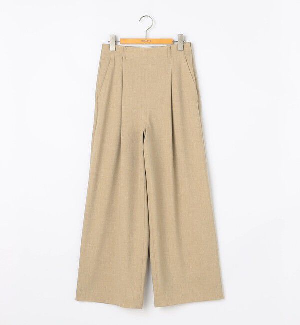 NOLLEY'S「《セットアップ対応》ウォッシャブル麻調ワイドパンツ」|その他|