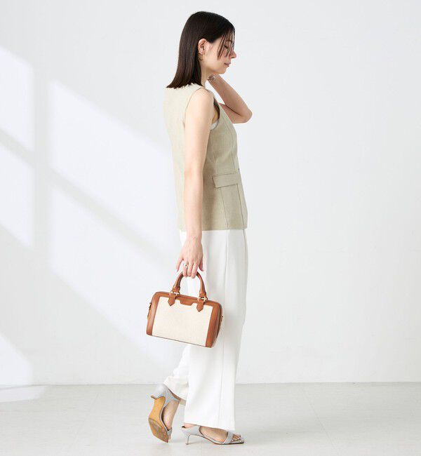 NOLLEY'S sophi「《セットアップ対応》ウォッシャブルドライシャンタンジレ」|ベスト・ジレ|