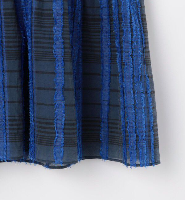 NOLLEY'S「【WEB＆一部店舗限定アイテム】【KIRYU】ウォッシャブルチェック柄カットジャガードワンピース」|ワンピース|