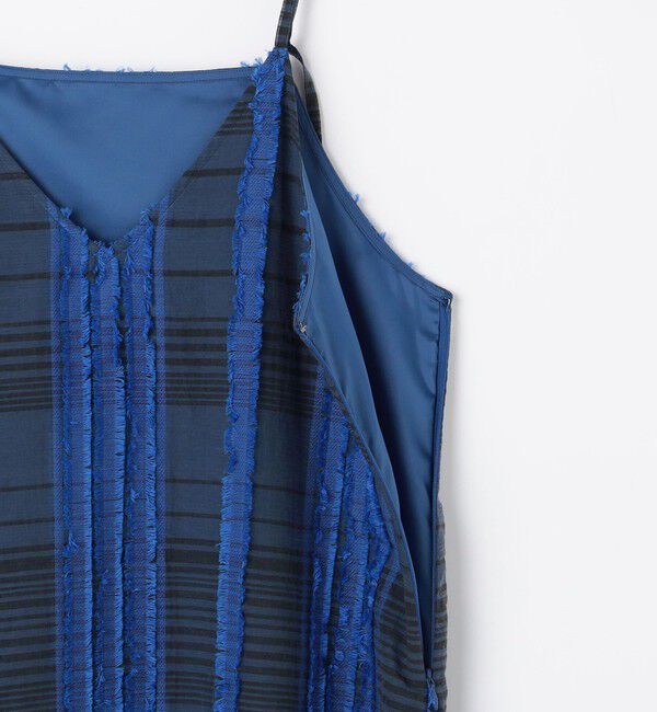 NOLLEY'S「【WEB＆一部店舗限定アイテム】【KIRYU】ウォッシャブルチェック柄カットジャガードワンピース」|ワンピース|