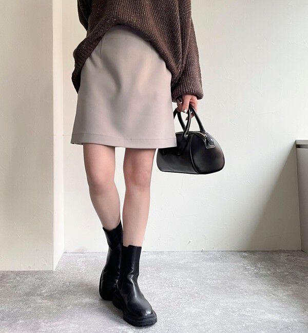 fredy emue「ミニスカパン」|その他|グレイッシュベージュ