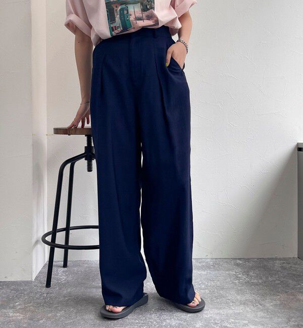 fredy emue「クールタンブラーツイルスラックス」|スラックス|