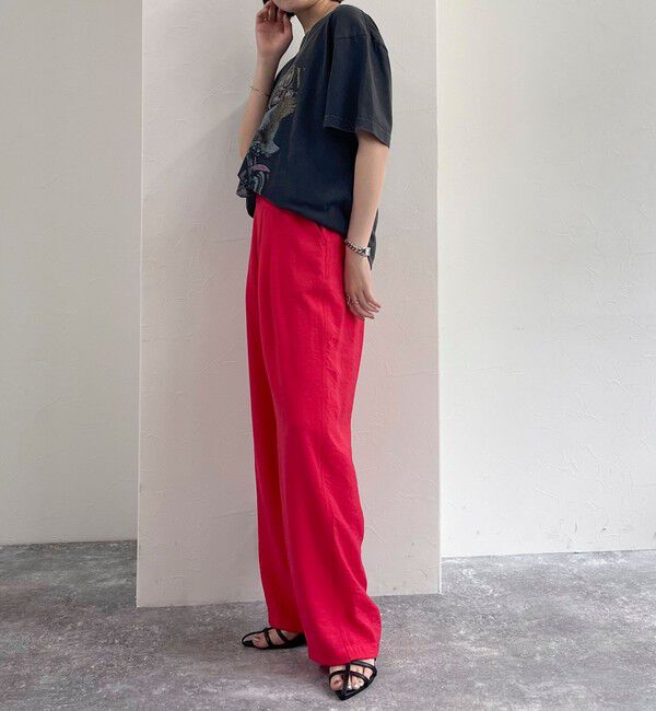 fredy emue「クールタンブラーツイルスラックス」|スラックス|