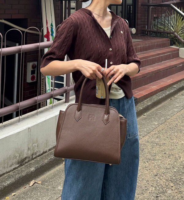 fredy emue「FR台形レザーバッグ」|ショルダー・メッセンジャー|