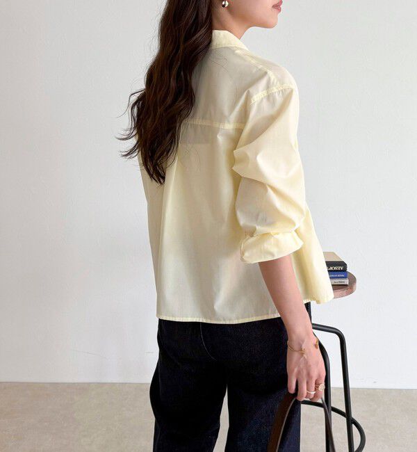 fredy emue「【@sora_522m企画】シャーリングシャツ」|シャツ・ブラウス|