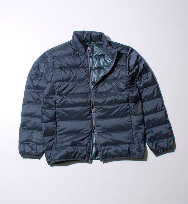 GLOSTER「【新型/UNISEX/5カラー展開】GLOSTER別注 TAION ダブルジップダウンジャケット」|ダウン|チャコールグレー