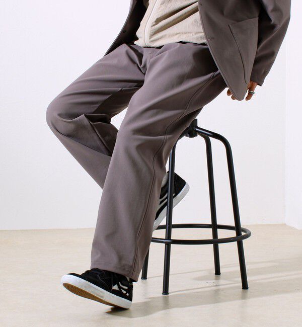 GLOSTER「【セットアップ対応】トリコットオールマイティパンツ」|チノ|