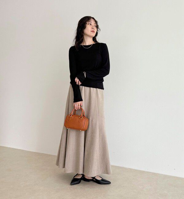 fredy emue「ウールブレンドシアーロンTシャツ」|Tシャツ・カットソー|