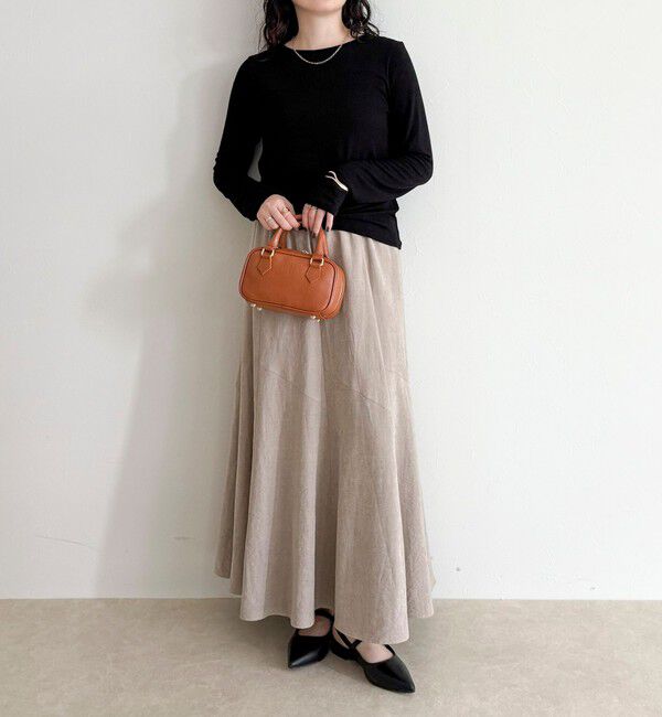 fredy emue「ウールブレンドシアーロンTシャツ」|Tシャツ・カットソー|