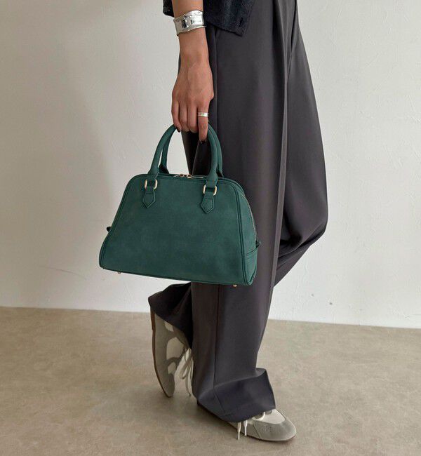 fredy emue「台形ファスナーボストンバッグ」|ショルダー・メッセンジャー|