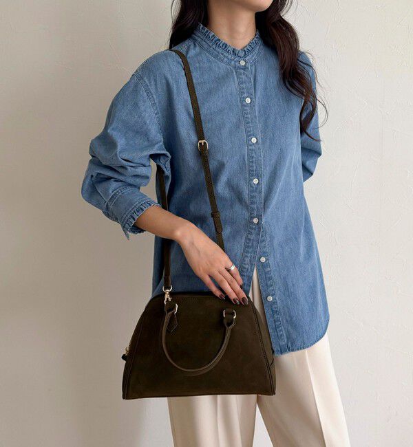 fredy emue「台形ファスナーボストンバッグ」|ショルダー・メッセンジャー|