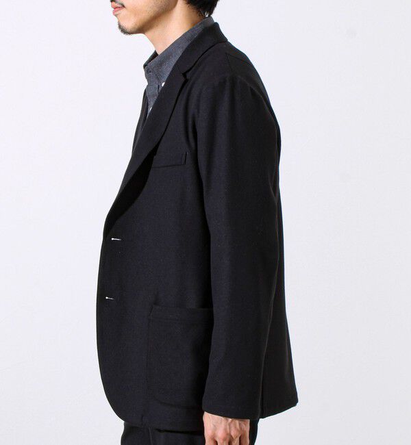 GLOSTER「【オンオフ兼用の大人カジュアルジャケット】両面起毛 ストレッチジャケット」|テーラードジャケット|