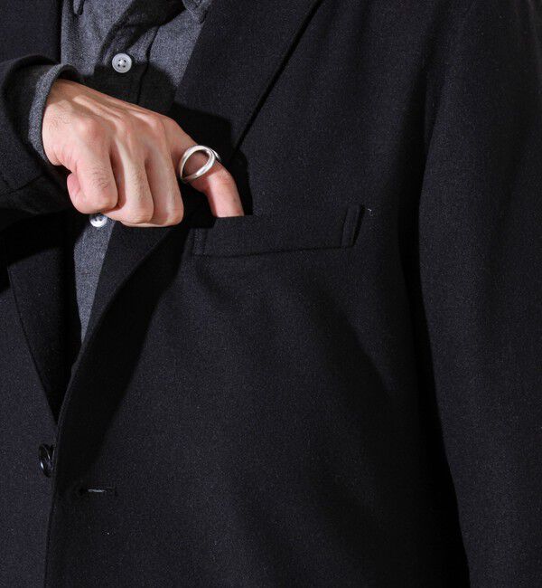 GLOSTER「【オンオフ兼用の大人カジュアルジャケット】両面起毛 ストレッチジャケット」|テーラードジャケット|