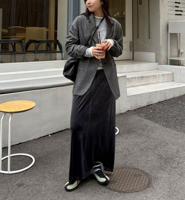 fredy emue「《セットアップ対応》ツィードオーバージャケット」|テーラードジャケット|