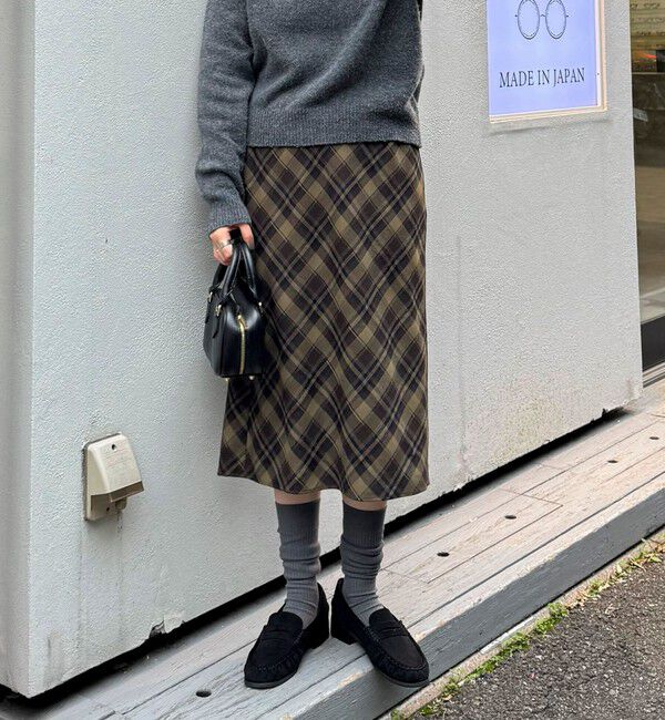 fredy emue「チェックミディスカート」|スカート|