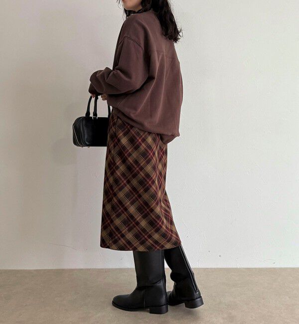 fredy emue「チェックミディスカート」|スカート|