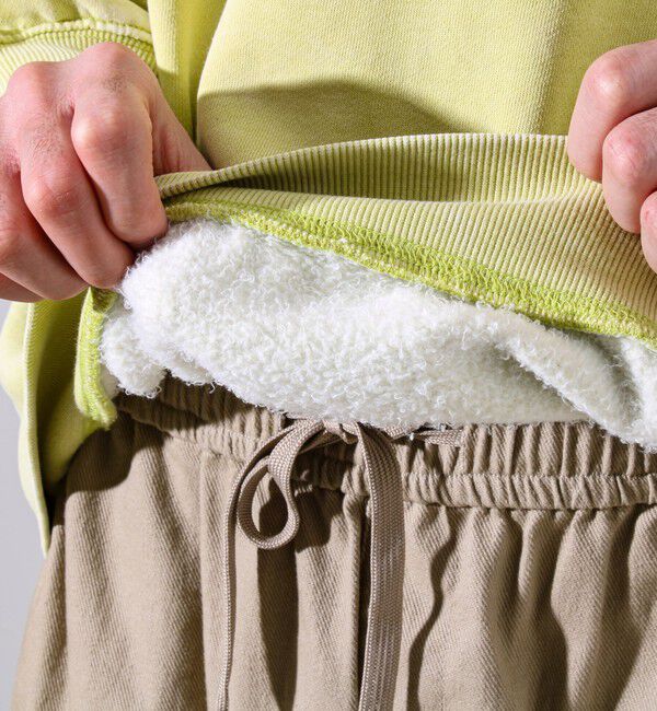 GLOSTER「【雪の色ムラ】カラフルスノーパウダー裏起毛スウェット」|スウェット・ジャージ|