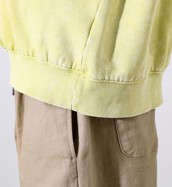 GLOSTER「【雪の色ムラ】カラフルスノーパウダー裏起毛スウェット」|スウェット・ジャージ|