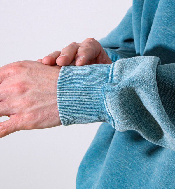 GLOSTER「【雪の色ムラ】カラフルスノーパウダー裏起毛スウェット」|スウェット・ジャージ|