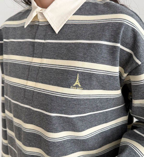 fredy emue「マルチボーダーラガーロンTシャツ」|Tシャツ・カットソー|