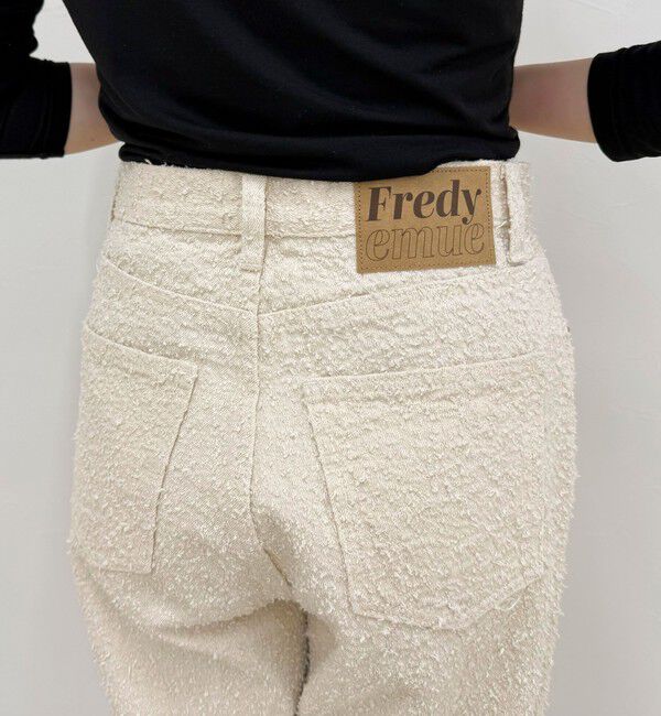 fredy emue「ループジャガードデニムパンツ」|デニム|
