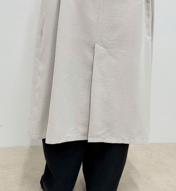 fredy emue「スウェードライクピーチコート」|トレンチコート|