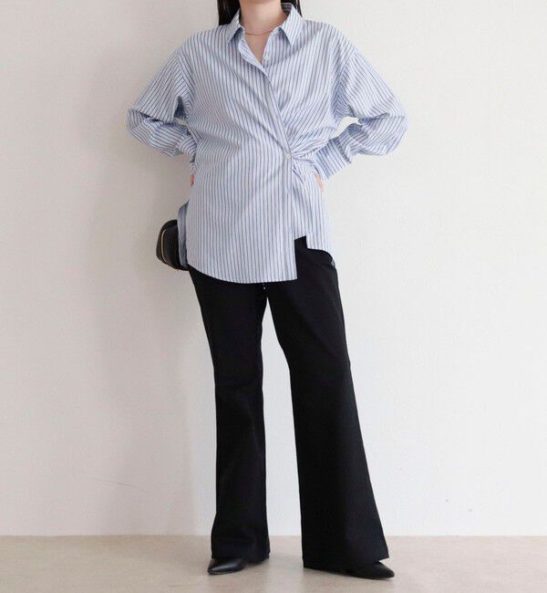 fredy emue「ストレッチフレアパンツ」|チノ|