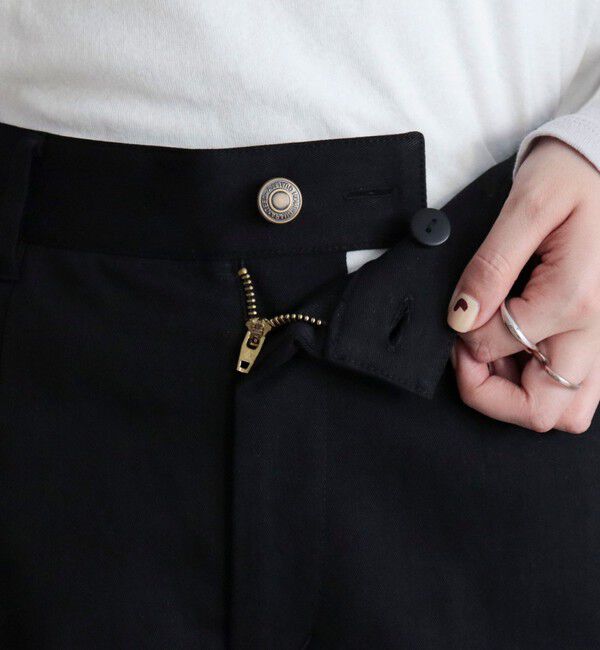 fredy emue「ストレッチフレアパンツ」|チノ|