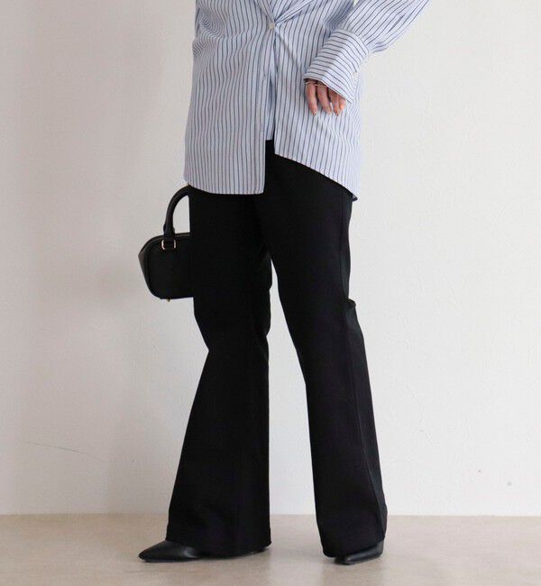 fredy emue「ストレッチフレアパンツ」|チノ|