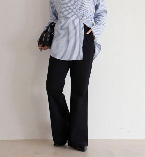 fredy emue「ストレッチフレアパンツ」|チノ|