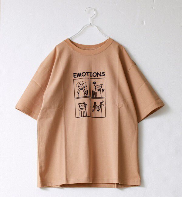 FREDY MAC「【マックT】【EMOTIONS TAMA】original body T-shirts」|Tシャツ・カットソー|ベージュ