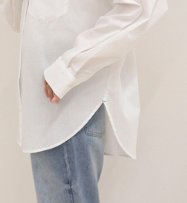 fredy emue「汗染み軽減加工COTTONオーバーシャツ」|シャツ・ブラウス|