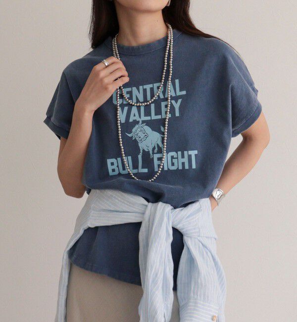 fredy emue「【Champion/チャンピオン】FRENCH SLEEVE SHIRT」|Tシャツ・カットソー|