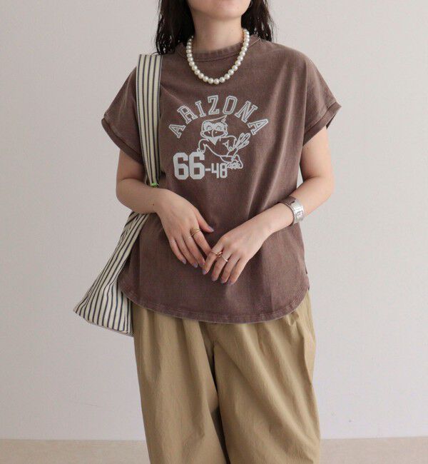 fredy emue「【Champion/チャンピオン】FRENCH SLEEVE SHIRT」|Tシャツ・カットソー|