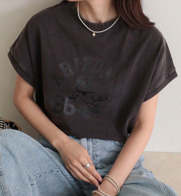 fredy emue「【Champion/チャンピオン】FRENCH SLEEVE SHIRT」|Tシャツ・カットソー|