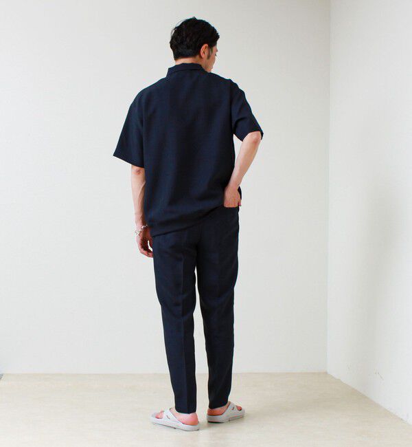GLOSTER「【セットアップ対応】リネンライクキャンバスパンツ」|チノ|