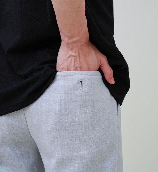 GLOSTER「【セットアップ対応】リネンライクキャンバスパンツ」|チノ|