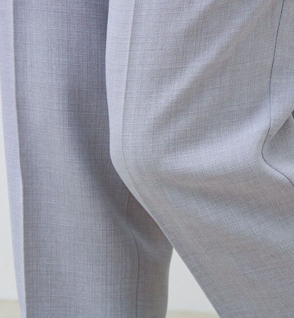 GLOSTER「【セットアップ対応】リネンライクキャンバスパンツ」|チノ|