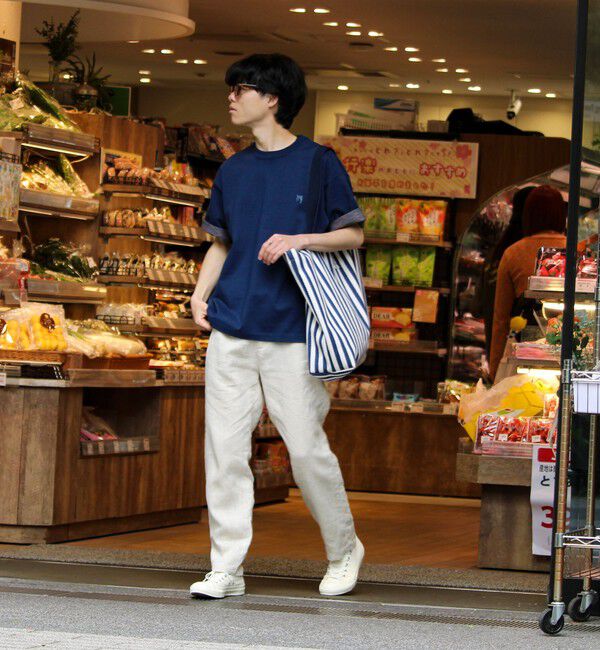 GLOSTER「【リネン100％/夏の定番】リネンイージーパンツ」|チノ|