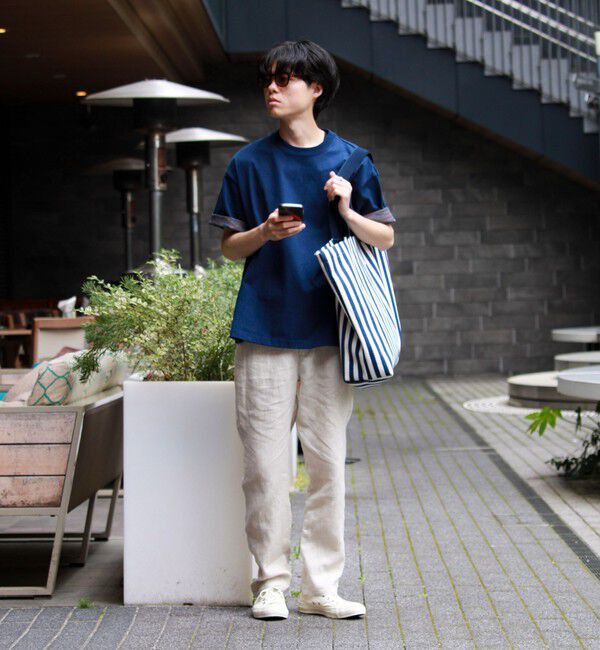 GLOSTER「【リネン100％/夏の定番】リネンイージーパンツ」|チノ|