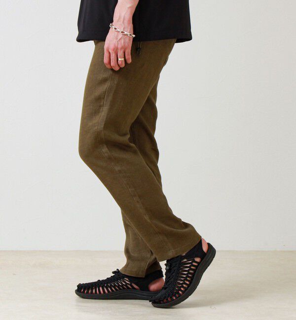 GLOSTER「【リネン100％/夏の定番】リネンイージーパンツ」|チノ|