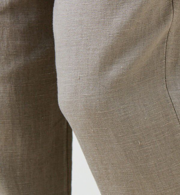 GLOSTER「【リネン100％/夏の定番】リネンイージーパンツ」|チノ|