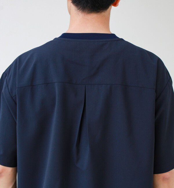 GLOSTER「【COOLMAX/セットアップ着用可能】ポリトロプルオーバーTシャツ」|Tシャツ・カットソー|