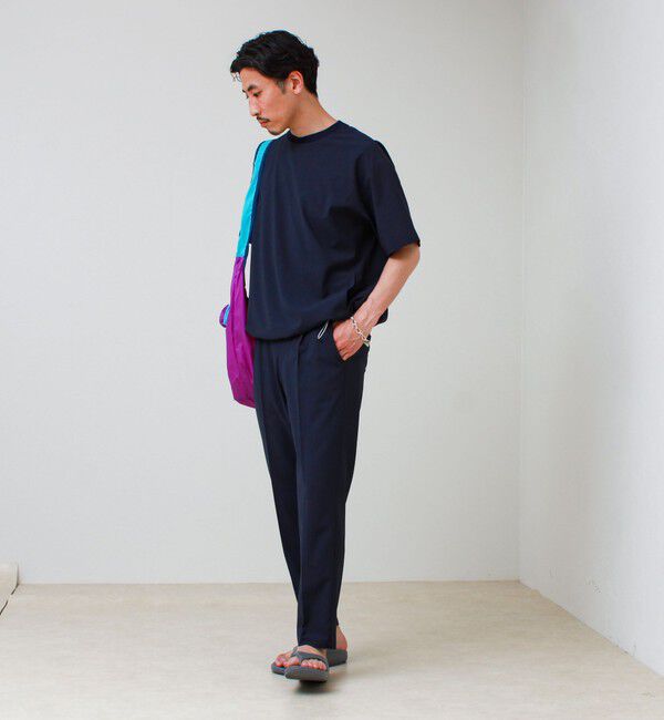 GLOSTER「【COOLMAX/セットアップ着用可能】ポリトロプルオーバーTシャツ」|Tシャツ・カットソー|