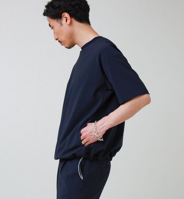 GLOSTER「【COOLMAX/セットアップ着用可能】ポリトロプルオーバーTシャツ」|Tシャツ・カットソー|