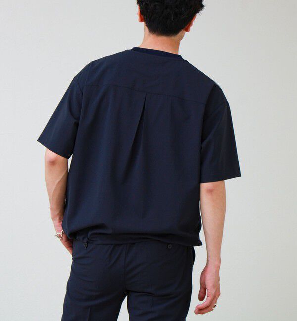 GLOSTER「【COOLMAX/セットアップ着用可能】ポリトロプルオーバーTシャツ」|Tシャツ・カットソー|