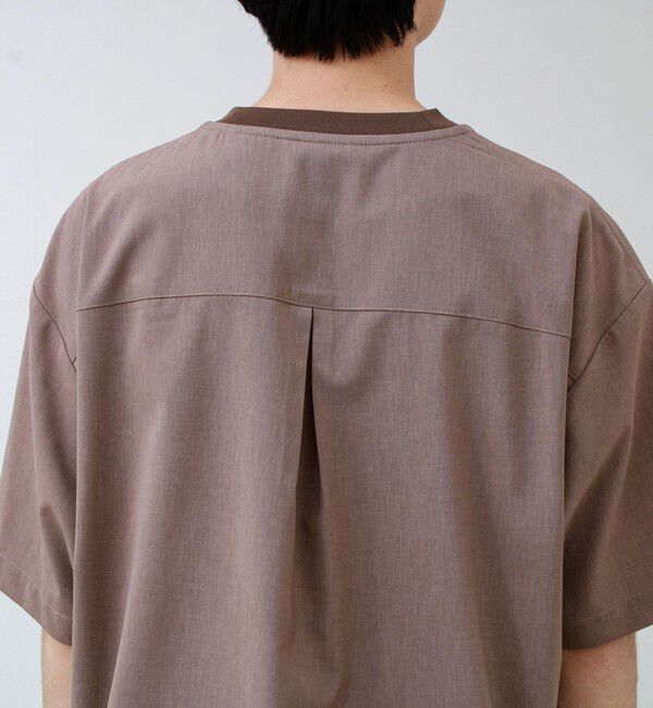 GLOSTER「【COOLMAX/セットアップ着用可能】ポリトロプルオーバーTシャツ」|Tシャツ・カットソー|