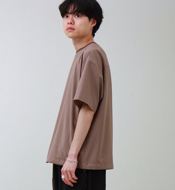 GLOSTER「【COOLMAX/セットアップ着用可能】ポリトロプルオーバーTシャツ」|Tシャツ・カットソー|