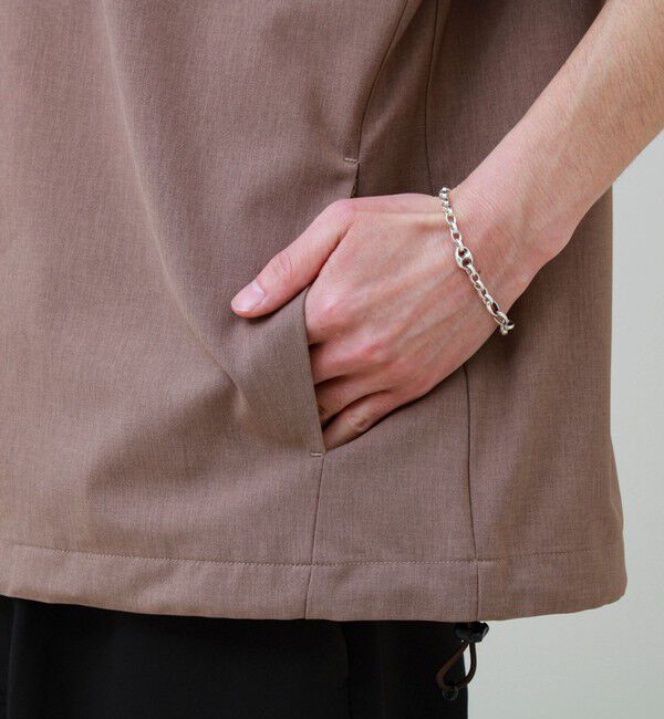 GLOSTER「【COOLMAX/セットアップ着用可能】ポリトロプルオーバーTシャツ」|Tシャツ・カットソー|