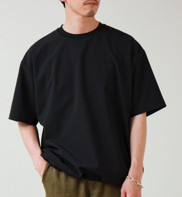 GLOSTER「【COOLMAX/セットアップ着用可能】ポリトロプルオーバーTシャツ」|Tシャツ・カットソー|